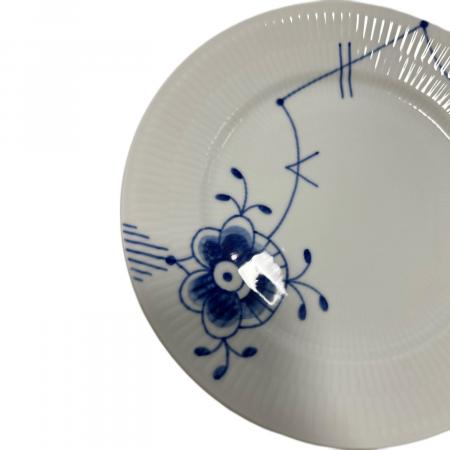 未使用 ロイヤルコペンハーゲン ブラックフルーテッドメガ 22cmプレート ROYAL COPENHAGEN (ロイヤル・コペンハーゲン) プレート 22cm