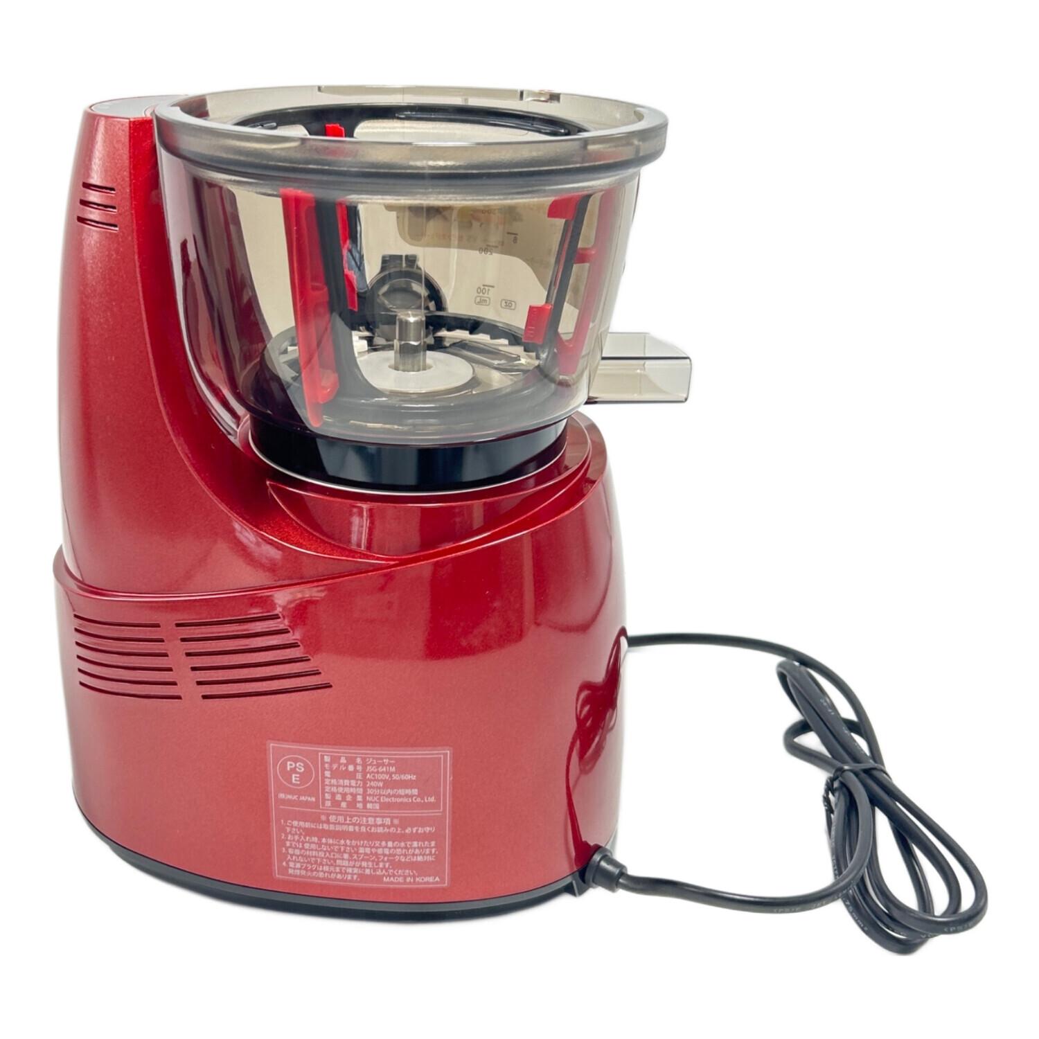 【未使用に近い】クビンス ミキサー フードプロセッサー JSG-641M 未使用に近い】クビンス ミキサー フードプロセッサー JSG-641M