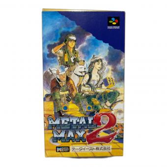 データイースト株式会社 スーパーファミコン用ソフト 取説・カートリッジ痛み有り メタルマックス2 -