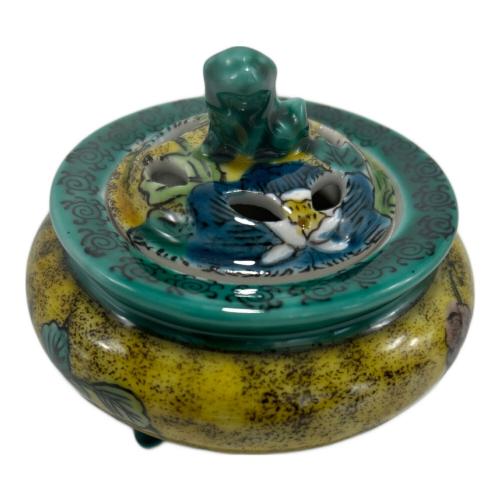 九谷焼 (クタニヤキ) 香炉 玉水