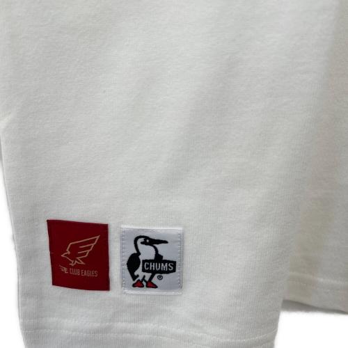 CHUMS (チャムス) 半袖Tシャツ メンズ SIZE L ホワイト 東北楽天ゴールデンイーグルス 2025 T-SHIRT