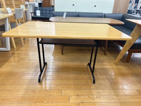 UNICO (ウニコ) ダイニングテーブル ライトブラウン×ブラック FUNEAT