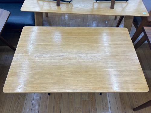 UNICO (ウニコ) ダイニングテーブル ライトブラウン×ブラック FUNEAT