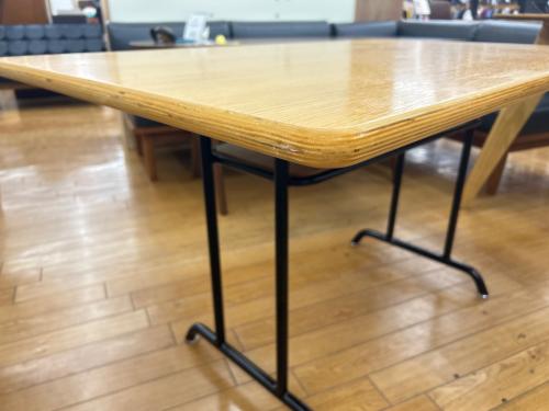 UNICO (ウニコ) ダイニングテーブル ライトブラウン×ブラック FUNEAT