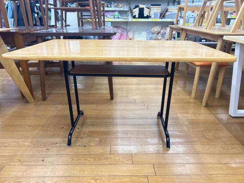 UNICO (ウニコ) ダイニングテーブル ライトブラウン×ブラック FUNEAT