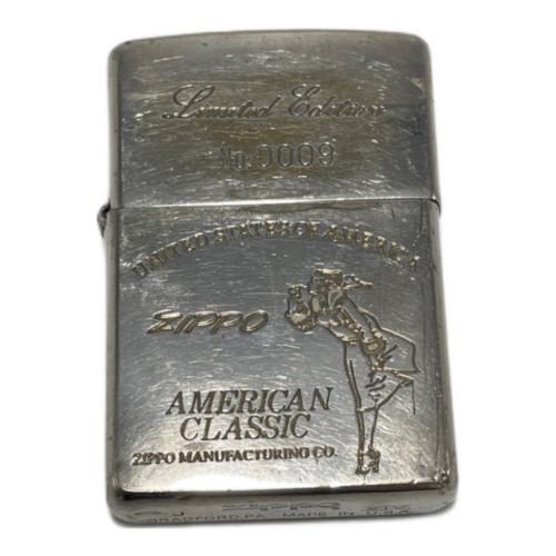 ZIPPO AMERICAN CLASSIC Limited Edition No.0009 1998年製