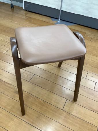 秋田木工 (アキタモッコウ) スツール ブラウン