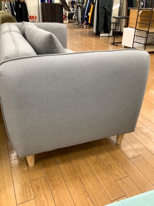 桜屋工業 (サクラヤコウギョウ) 2人掛けソファー グレー