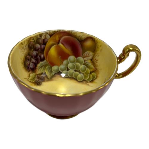 Aynsley (エインズレイ) カップ&ソーサー ピンク オーチャードゴールド