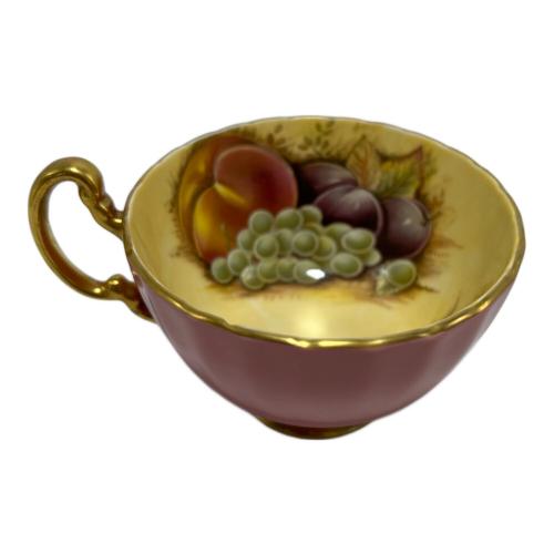 Aynsley (エインズレイ) カップ&ソーサー ピンク オーチャードゴールド