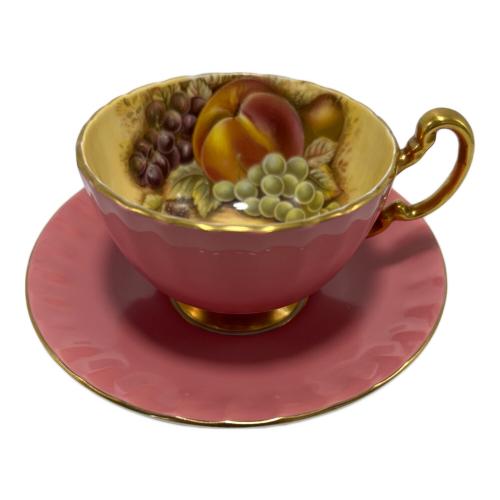 Aynsley (エインズレイ) カップ&ソーサー ピンク オーチャードゴールド