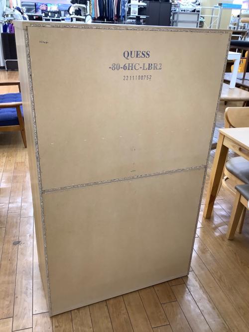 ニトリ 6段チェスト  QUESS 80-6HC