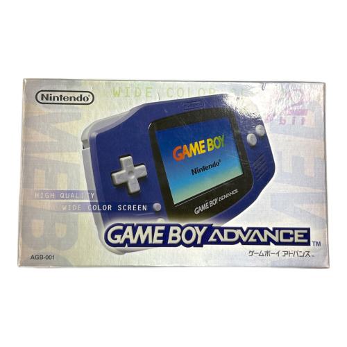 Nintendo (ニンテンドー) GAMEBOY ADVANCE バイオレット AGB-001 動作確認済み AH10050099