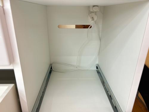 ニトリ キッチンカウンター ホワイト 381 スライド台 アルミナ2