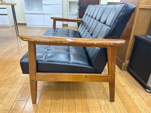 カリモク60 (カリモクロクマル) 2人掛けソファー スタンダードブラック