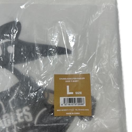 CHUMS (チャムス) 半袖カットソー メンズ SIZE L ホワイト 東北楽天ゴールデンイーグルス 2025 T-SHIRT