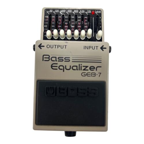 BOSS (ボス) ベースエフェクター Bass Equalizer GEB-7