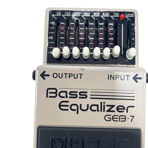 BOSS (ボス) ベースエフェクター Bass Equalizer GEB-7