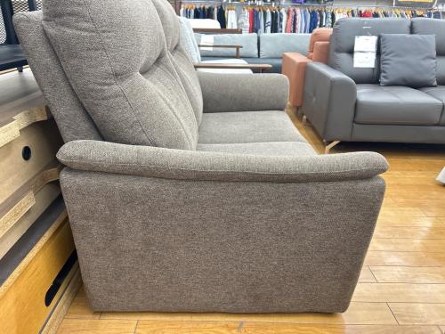 ニトリ　2人掛けソファー　グレー ニトリ 2人掛けソファー グレー 17 ファブリック ナルタ