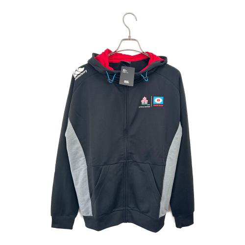 Canterbury (カンタベリー) ジップパーカー メンズ SIZE L ブラック ラグビー日本代表 R46031JL