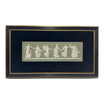 Wedgwood (ウェッジウッド) 陶額 ジャスパー “DANCING HOURS”