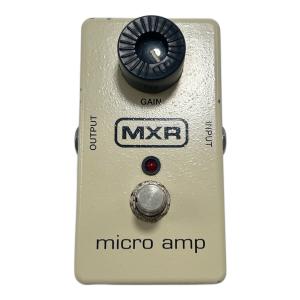 MXR (エムエックスアール) ギタープリアンプ MICROAMP 動作確認済み