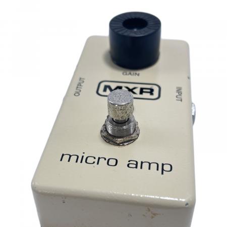 MXR (エムエックスアール) ギタープリアンプ MICROAMP 動作確認済み