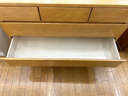 ニトリ ローチェスト ナチュラル 53 4段 木製 オウカ｜トレファクONLINE