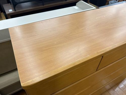 ニトリ ローチェスト ナチュラル 53 4段 木製 オウカ