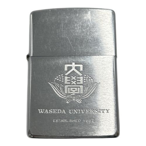 ZIPPO 1996年製造 早稲田大学
