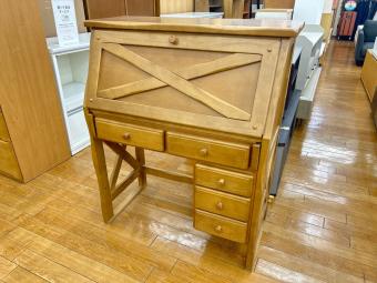 karimoku (カリモク) ライティングビューロー ブラウン 引き出し付き RASTICシリーズ