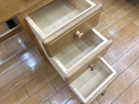 karimoku (カリモク) ライティングビューロー ブラウン 引き出し付き