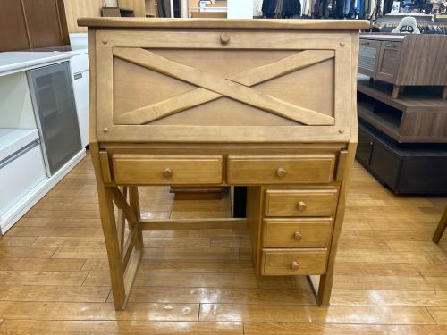 karimoku (カリモク) ライティングビューロー ブラウン 引き出し付き RASTICシリーズ