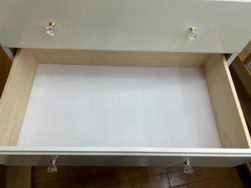 アルファタカバ 6段チェスト ホワイト 183 ピンキー