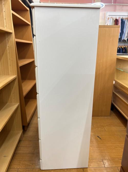 アルファタカバ 6段チェスト ホワイト 183 ピンキー