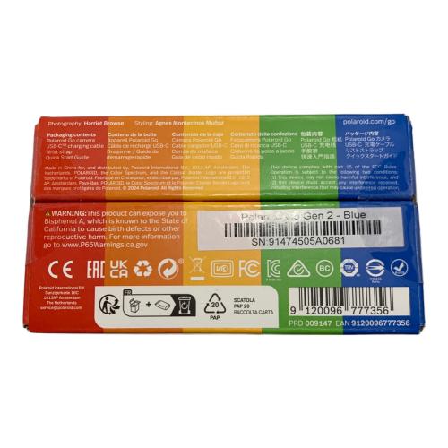 Polaroid (ポラロイド) インスタントカメラ 通電確認のみ ※現状販売 Go Generation 2 91474505A0681
