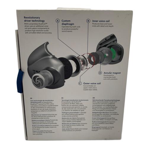 RHA (アールエイチエー) イヤホン T20