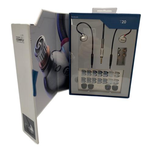 RHA (アールエイチエー) イヤホン T20