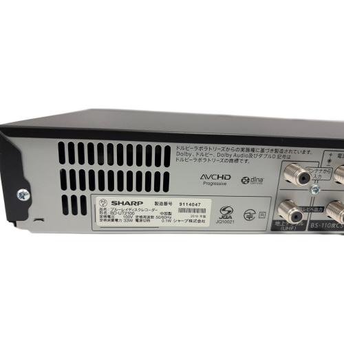 SHARP (シャープ) Blu-rayレコーダー BD-UT2100 2016年製｜トレファク