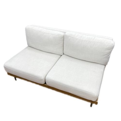 journal standard Furniture (ジャーナルスタンダードファニチャー) 2人掛けソファー ホワイト LILLE