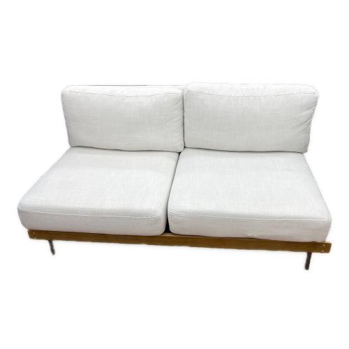 journal standard Furniture (ジャーナルスタンダードファニチャー) 2人掛けソファー ホワイト LILLE