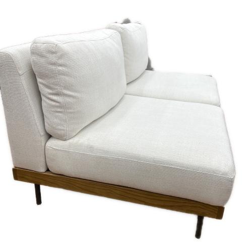 journal standard Furniture (ジャーナルスタンダードファニチャー) 2人掛けソファー ホワイト LILLE