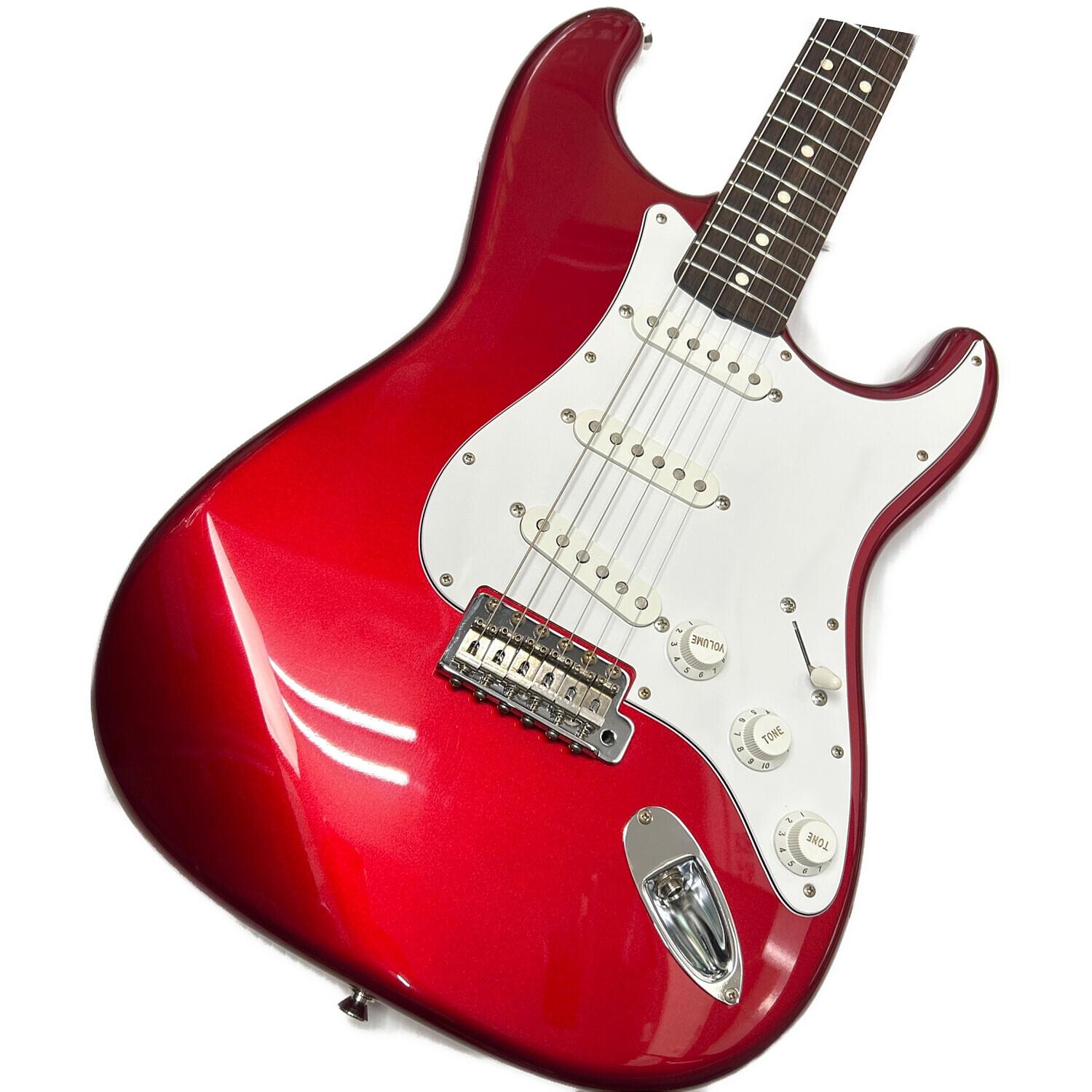 FENDER JAPAN エレキギター レッド/トラスロッド余裕あり/2025-10検品