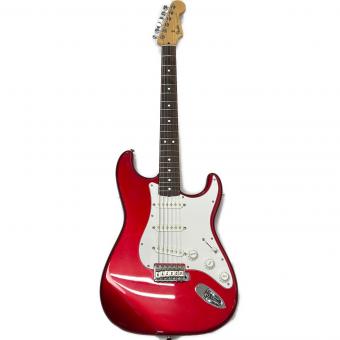 FENDER JAPAN エレキギター レッド/トラスロッド余裕あり/2025-10検品時12F2.25-1.75mm ストラトキャスター ST-STD 動作確認済み フジゲン製/94-95年製 日本製 T028901