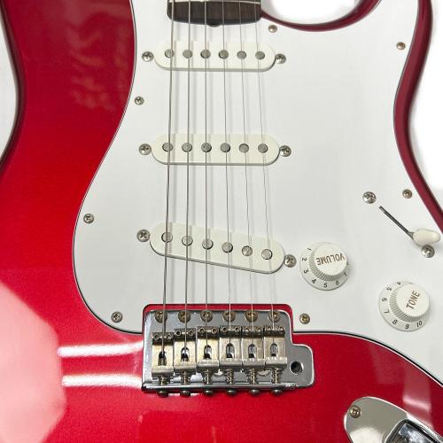 FENDER JAPAN エレキギター レッド/トラスロッド余裕あり/2025-10検品