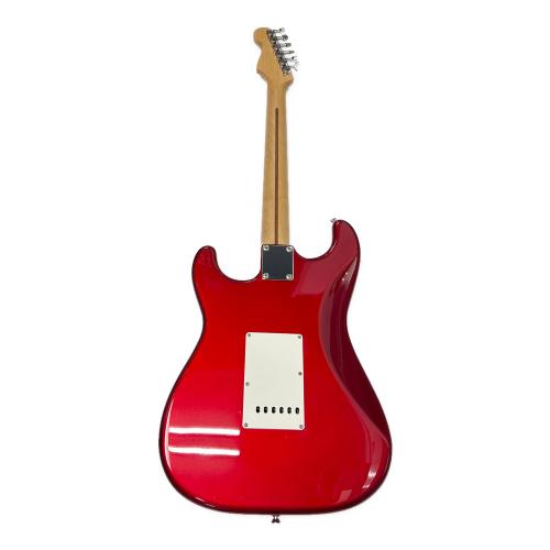 FENDER JAPAN エレキギター レッド/トラスロッド余裕あり/2025-10検品時12F2.25-1.75mm ストラトキャスター ST-STD 動作確認済み フジゲン製/94-95年製 日本製 T028901