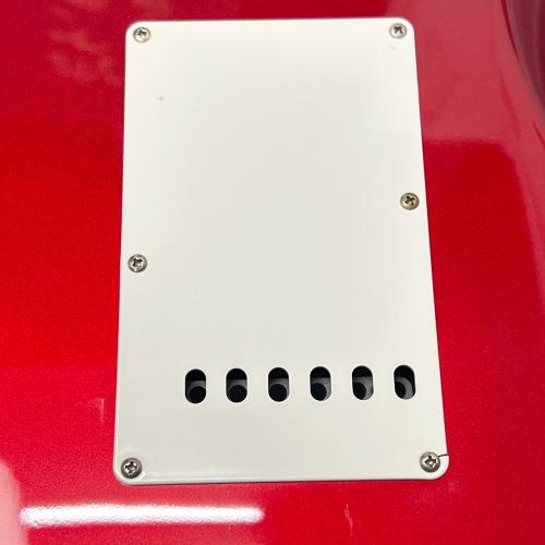 FENDER JAPAN エレキギター レッド/トラスロッド余裕あり/2025-10検品時12F2.25-1.75mm ストラトキャスター ST-STD 動作確認済み フジゲン製/94-95年製 日本製 T028901