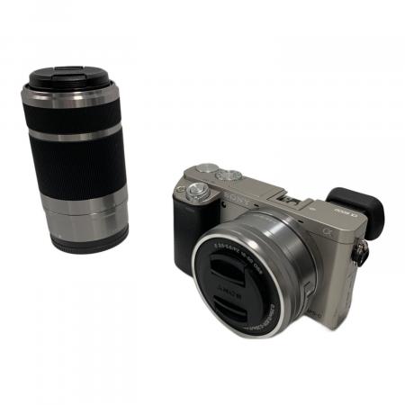 Sony ILCE6000Yデジタル一眼レフカメラ 本体とレンズセット SONY (ソニー) デジタル一眼レフカメラ ILCE-6000 ダブルズームレンズ