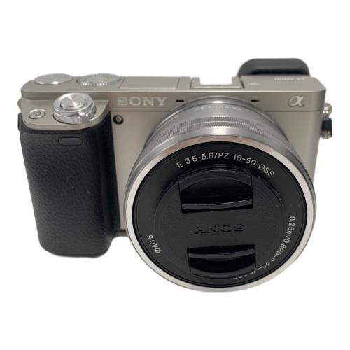 SONY (ソニー) デジタル一眼レフカメラ ILCE-6000 ダブルズームレンズキット α6000 キズ有