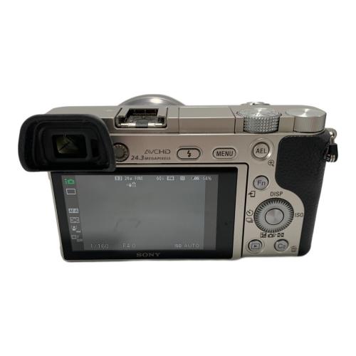SONY (ソニー) デジタル一眼レフカメラ ILCE-6000 ダブルズームレンズキット α6000 キズ有